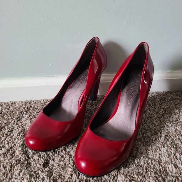Jessica Simpson Red Heels - Picture 4 of 4